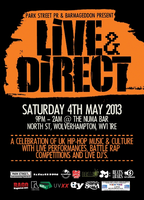 Live & Direct A6 FRONT 500